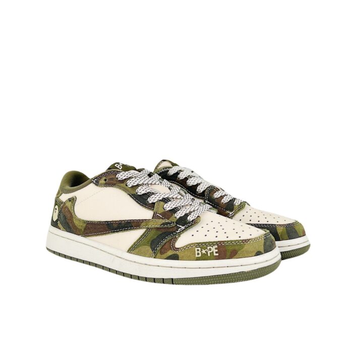 NIKE SB DUNK LOW BAPE TS JOINT CAMOUFLAGE ARMY GREEN BEIGE