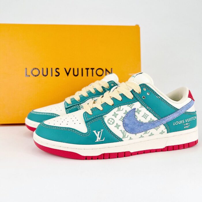 NIKE SB DUNK LOW X LOUIS VUITTON MULTICOLOR - Image 2