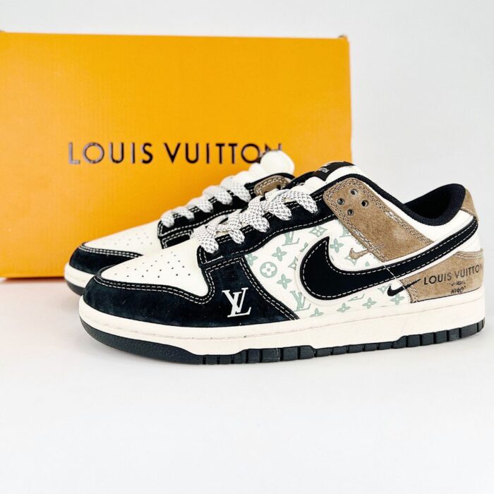 NIKE SB DUNK LOW X LOUIS VUITTON BROWN - Image 2