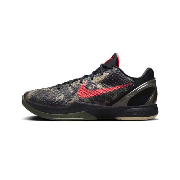 NIKE ZOOM KOBE 6 ITALIAN CAMO BLACK FQ3546 001 - Image 2