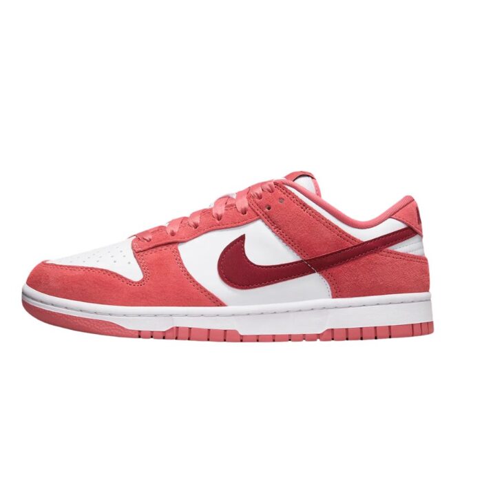 NIKE DUNK LOW VALENTINES DAY 2024 PINK FQ7056 100 - Image 3