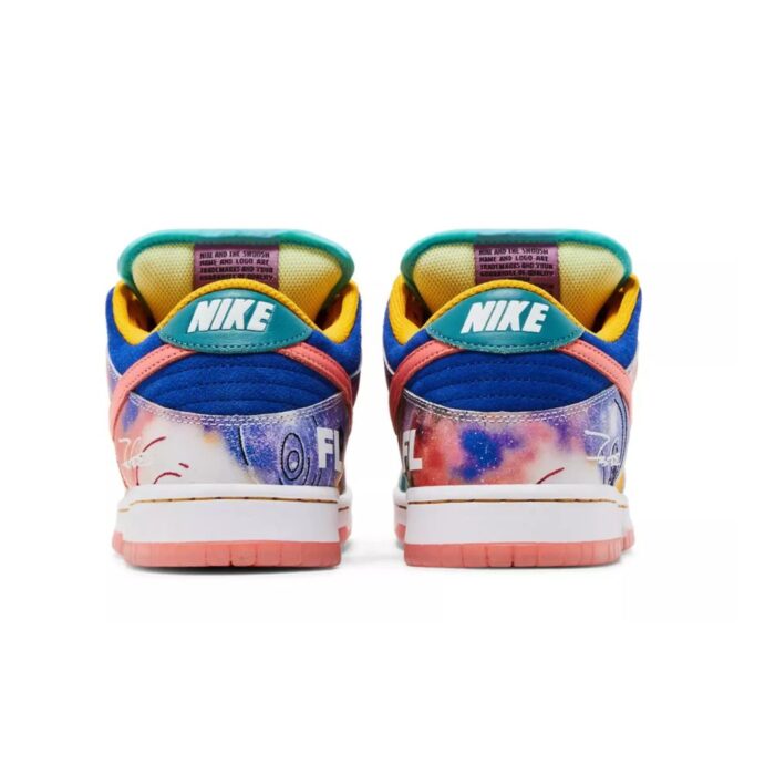 NIKE SB DUNK LOW X FUTURA LABORATORIES SUNBLUSH MULTICOLOR HF6061 700 - Image 2