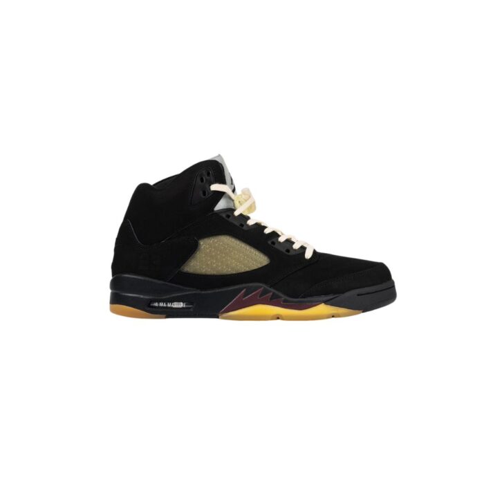 NIKE AIR JORDAN 5 X THE A MA MANIÉRE BLACK BURGUNDY CRUSH FD1330 001 - Image 2