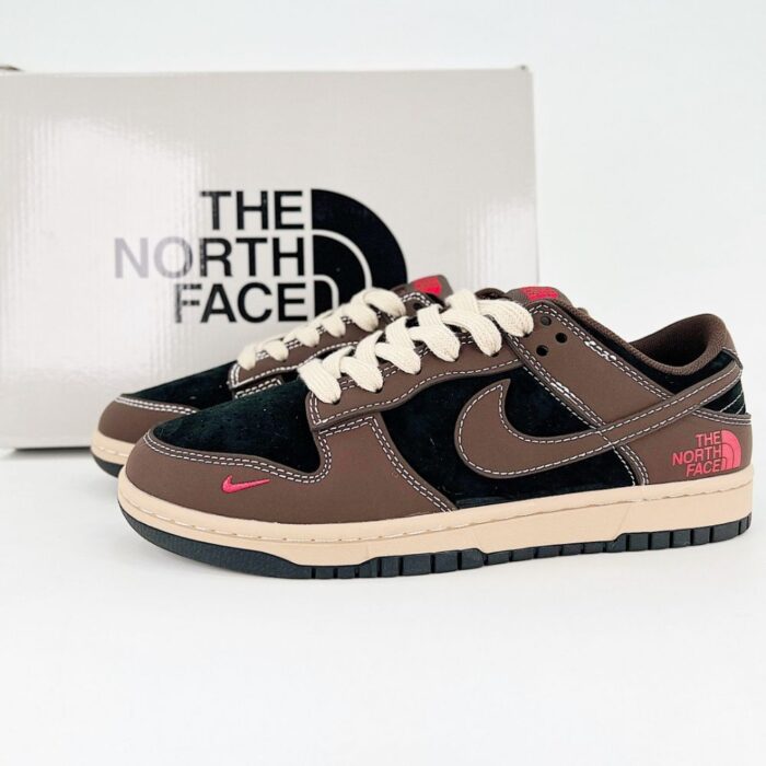 NIKE DUNK SB LOW X THE NORTH FACE BROWN BLACK - Image 2