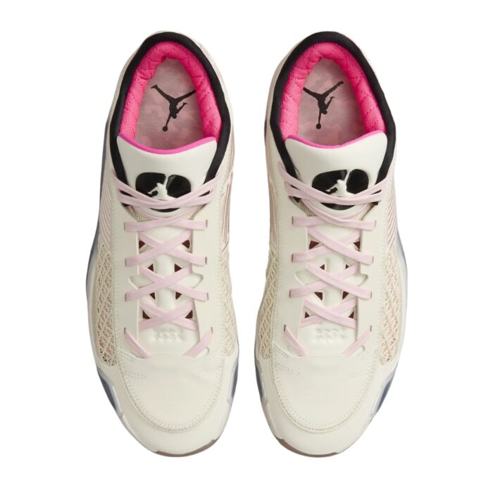 NIKE AIR JORDAN 38 LOW FRESH START COCONUT MILK ATMOSPHERE HYPER PINK BLACK FD2326 100 - Image 3