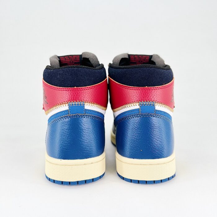 NIKE AIR JORDAN 1 RETRO HIGH UNION LA NRG BLUE TOE WHITE STORM BLUE VARSITY RED BLACK BV1300 146 - Image 5