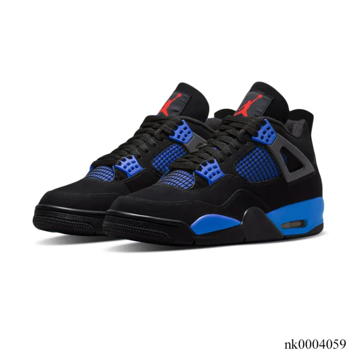 AJ 4 Retro Black Deep Royal Blue Shoes Sneakers – nk0004059 - Image 3