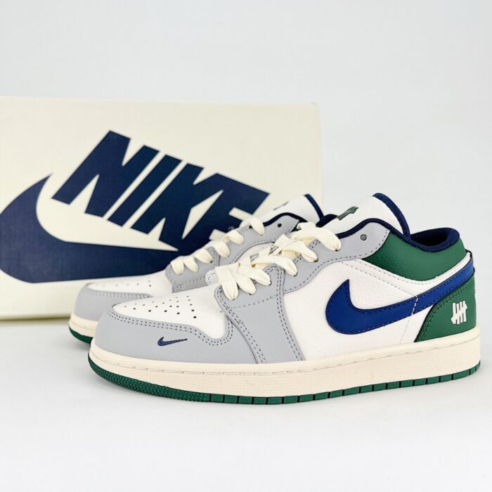 NIKE AIR JORDAN 1 LOW BAPE WHITE BLUE - Image 2