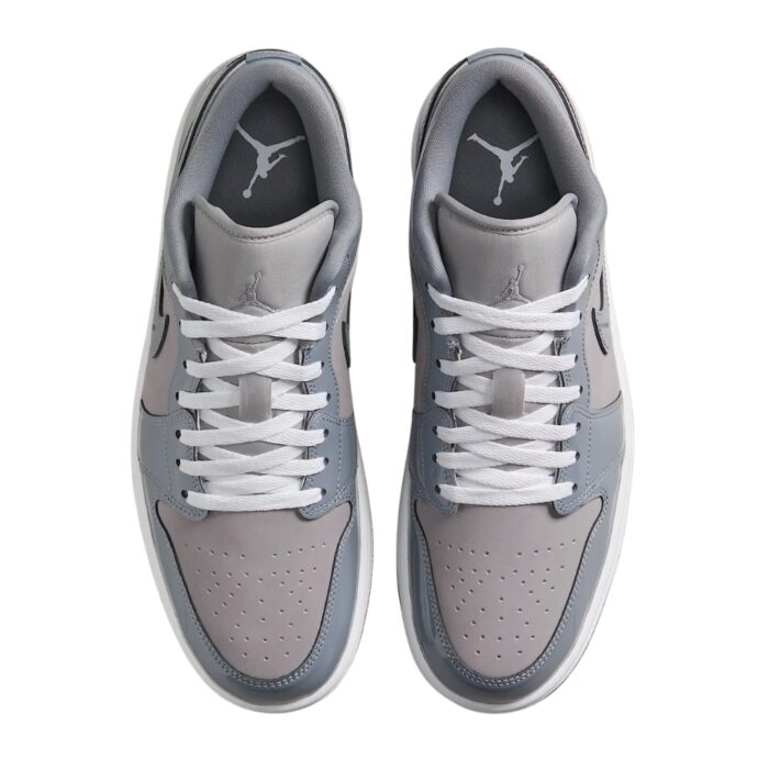 NIKE AIR JORDAN 1 LOW SE MEDIUM GREY WHITE COOL GREY HF3148 011 - Image 3