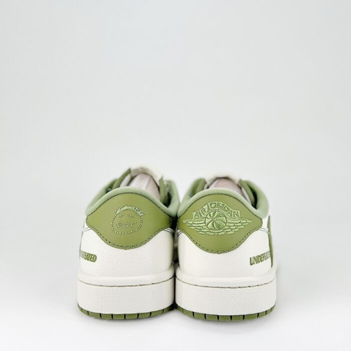 NIKE AIR JORDAN 1 LOW X TRAVIS SCOTT X UNDEFEATED WHITE GREEN - Image 5