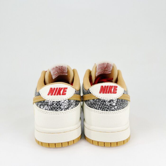 NIKE SB DUNK LOW SNAKE YEAR LIMITED EDITION WHITE BLACK YELLOW HOOK CY5979 102 - Image 5