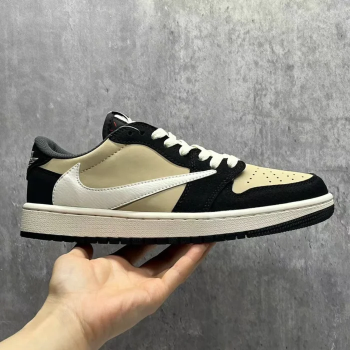 Travis Scott x AJ 1 Low OG “Pale Vanilla” Shoes Sneakers – nk0003938 - Image 9