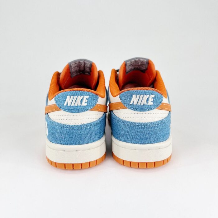 NIKE SB DUNK LOW X THE NORTH FACE GREY NAVY ORANGE - Image 3