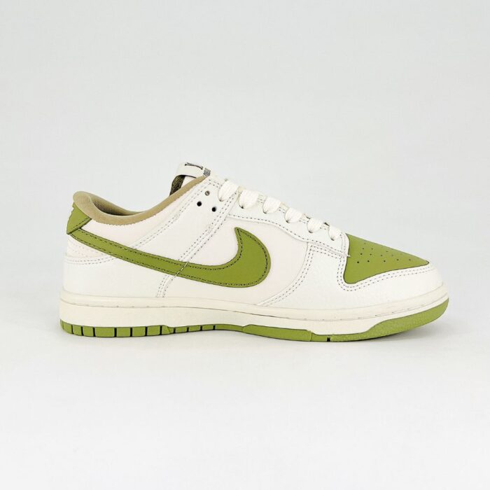 NIKE SB DUNK LOW X LOUIS VUITTON OLIVE WHITE - Image 3