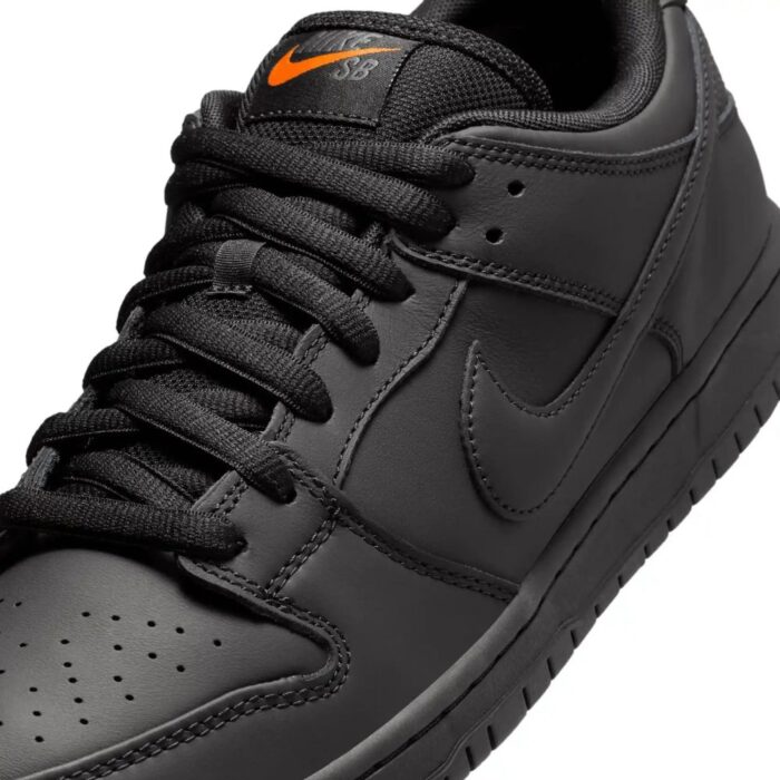 NIKE SB DUNK LOW PRO ISO TRIPLE BLACK FJ1674 001 - Image 2