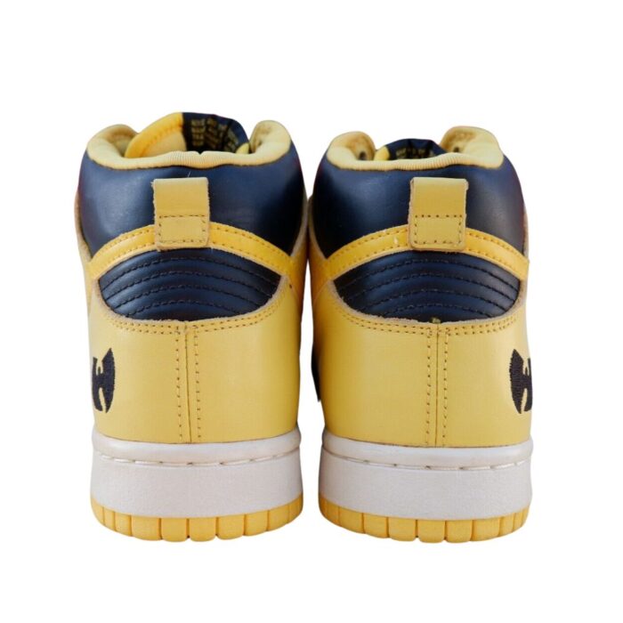 NIKE DUNK HIGH WU TANG YELLOW BLACK 630335 073 - Image 4