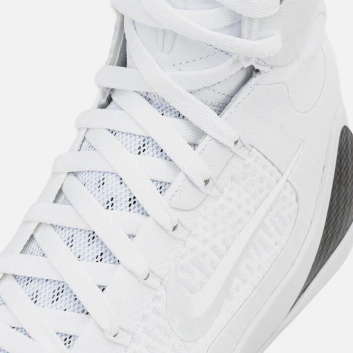 NIKE KOBE 9 ELITE HIGH PROTRO HALO WHITE BLACK FZ7335 100 - Image 2