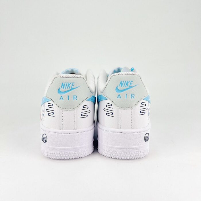 NIKE AIR FORCE 1 CUSTOM AO BING WHITE - Image 3