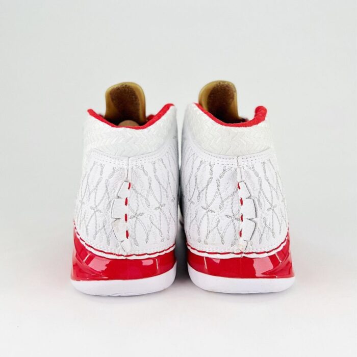 NIKE AIR JORDAN 23 OG WHITE VARSITY RED 318376 161 - Image 3