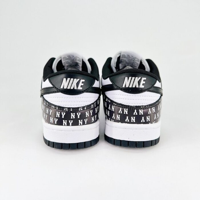 NIKE DUNK SB LOW X MLB BLACK WHITE - Image 3