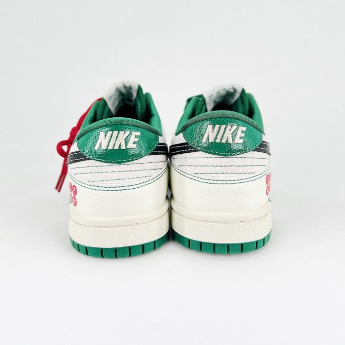 NIKE DUNK SB LOW LUNAR YEAR OF THE SNAKE WHITE GREEN - Image 7