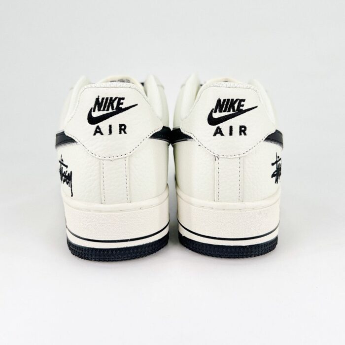 NIKE AIR FORCE 1 X STUSSY BLACK BEIGE - Image 3