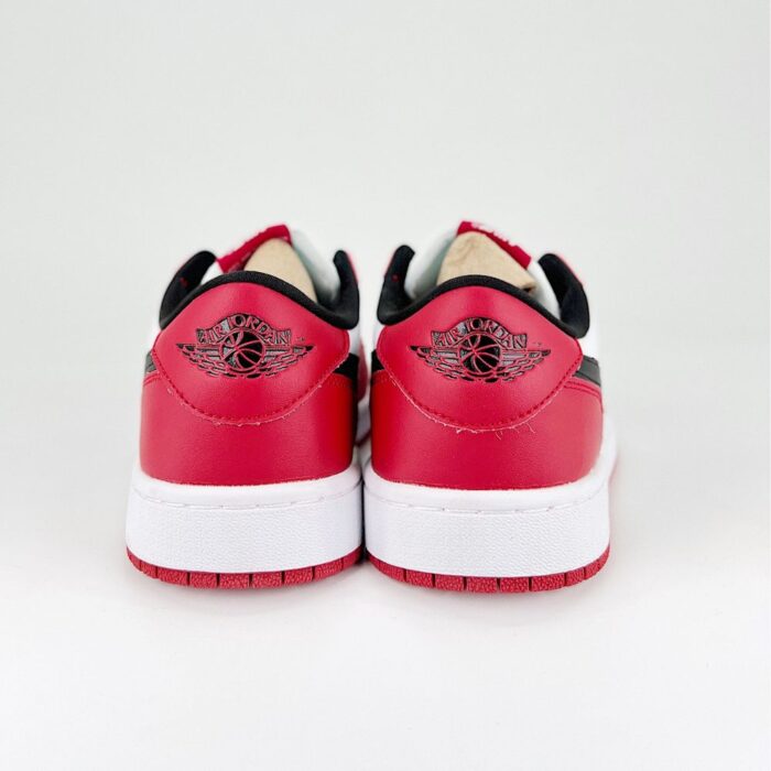 NIKE AIR JORDAN 1 LOW OG CHICAGO WHITE BLACK RED - Image 4