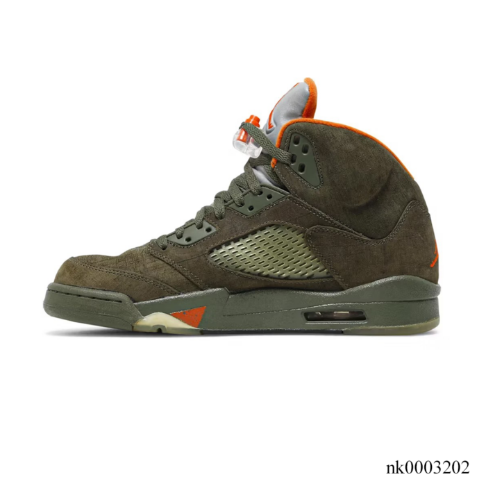 AJ 5 Olive Shoes Sneakers – nk0003202 - Image 2