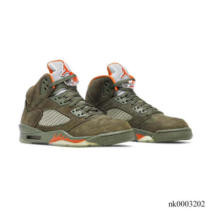 AJ 5 Olive Shoes Sneakers – nk0003202 - Image 3