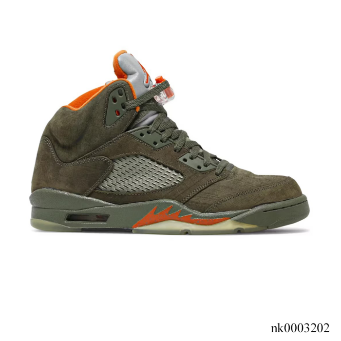 AJ 5 Olive Shoes Sneakers – nk0003202