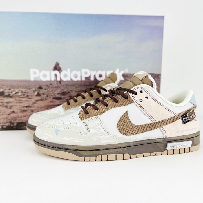 NIKE SB DUNK LOW YEAR OF THE DRAGON BEIGE BROWN WHITE - Image 2