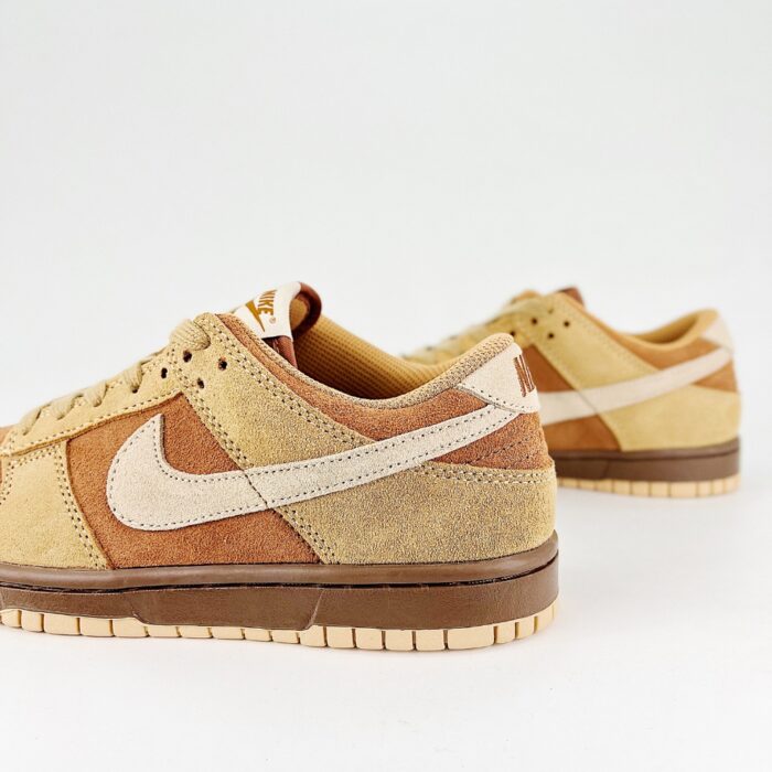 NIKE DUNK LOW FLAX LIGHT BRITISH TAN SESAME HV2512 200 - Image 3