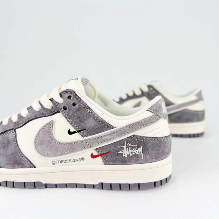 NIKE SB DUNK LOW STUSSY ASH CREAM WHITE GRAY YX5066 252 - Image 3