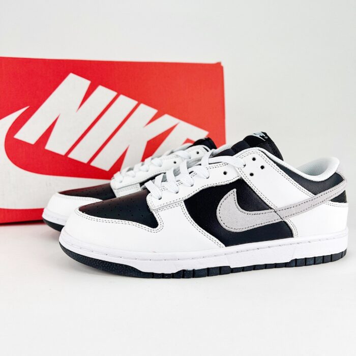 NIKE DUNK LOW REVERSE PANDA 2 WHITE BLACK GRAY IB4620 141 - Image 2