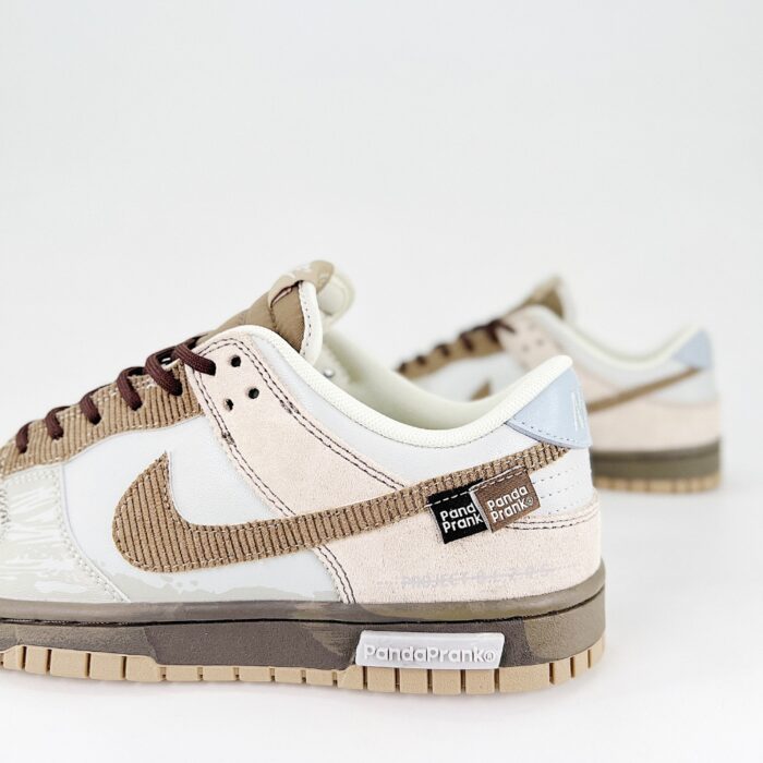 NIKE SB DUNK LOW YEAR OF THE DRAGON BEIGE BROWN WHITE - Image 3