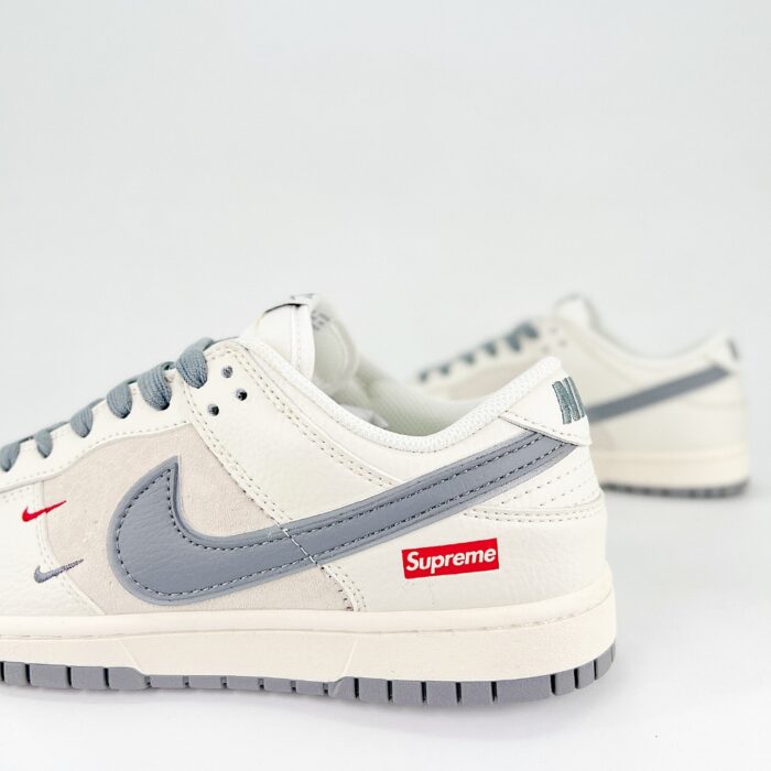 NIKE SB DUNK LOW X SUPREME WHITE GRAY BEIGE XX2025 688 - Image 3