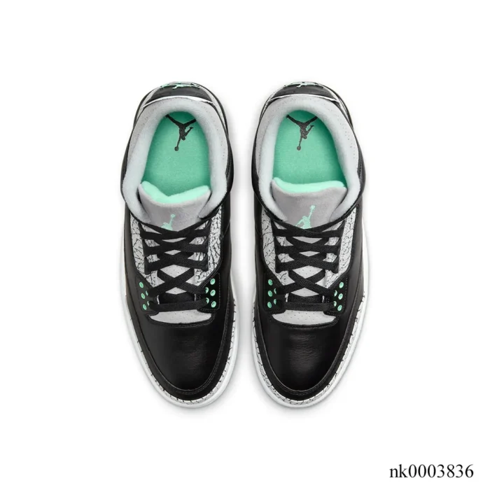 AJ 3 Green Glow Shoes Sneakers – nk0003836 - Image 4