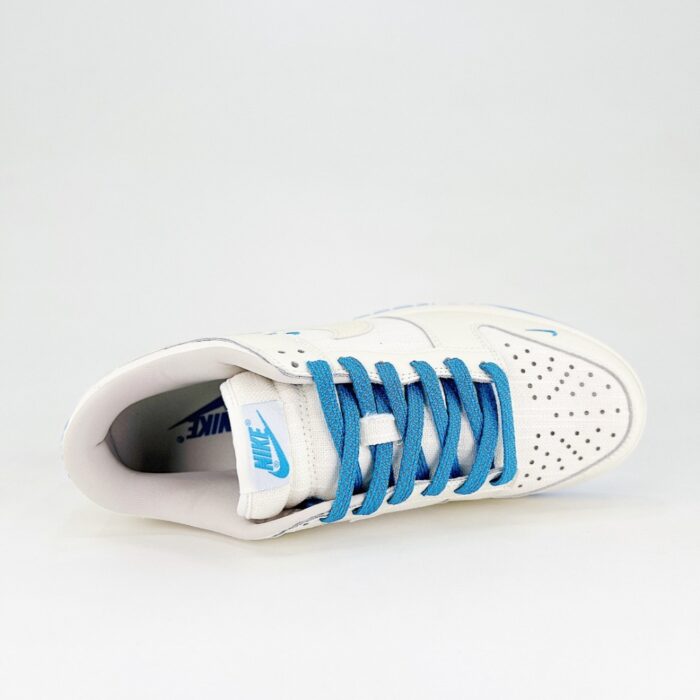 NIKE DUNK LOW STUSSY WHITE LIGHT BLUE KK1888 014 - Image 4