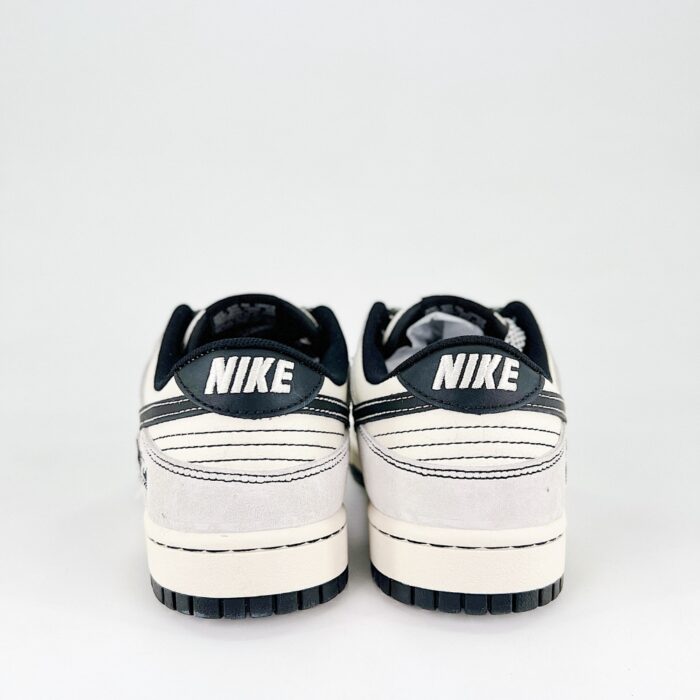 NIKE SB DUNK LOW X STUSSY JOINT WHITE LIGHT GRAY PATCH YX5066 220 - Image 5