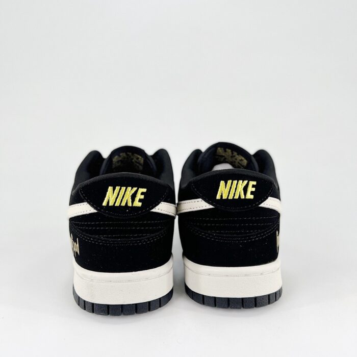 NIKE SB DUNK LOW X FEAR OF GOD BLACK BEIGE GOLD HOOK KK1333 016 - Image 5