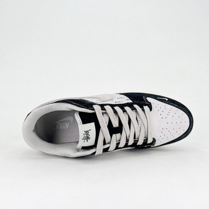 NIKE SB DUNK LOW x STUSSY BLACK GRAY XX3168 008 - Image 4