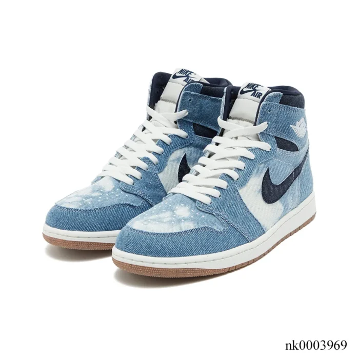 AJ 1 High OG Denim Shoes Sneakers – nk0003969 - Image 2