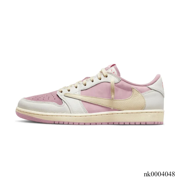 Travis Scott x AJ 1 Low OG Shy Pink Shoes Sneakers – nk0004048 - Image 2