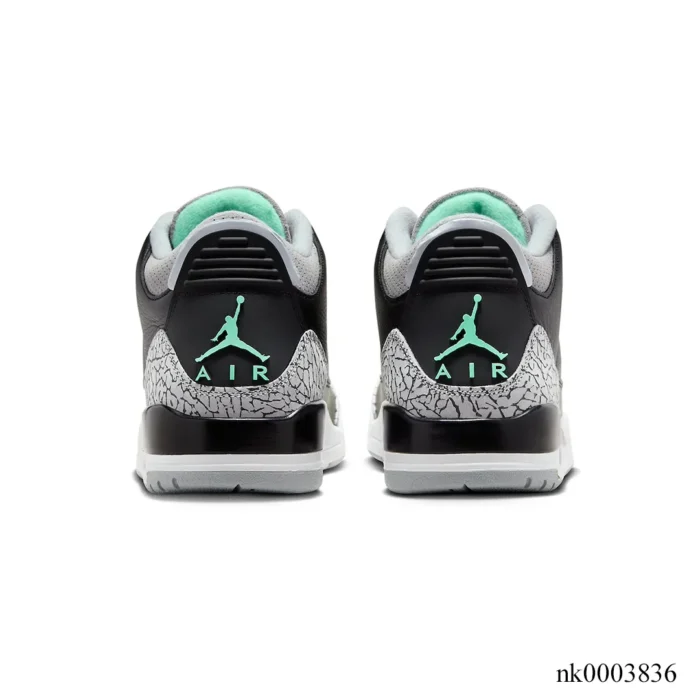 AJ 3 Green Glow Shoes Sneakers – nk0003836 - Image 5