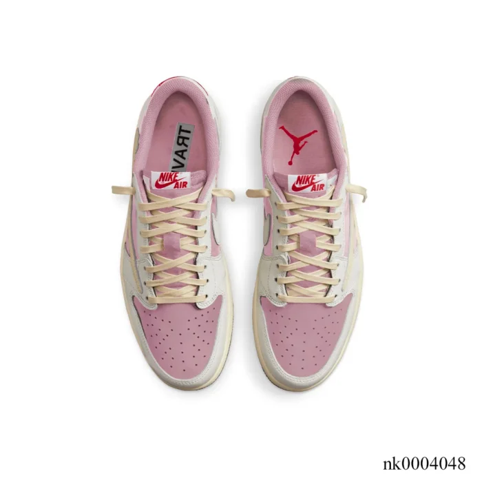 Travis Scott x AJ 1 Low OG Shy Pink Shoes Sneakers – nk0004048 - Image 4