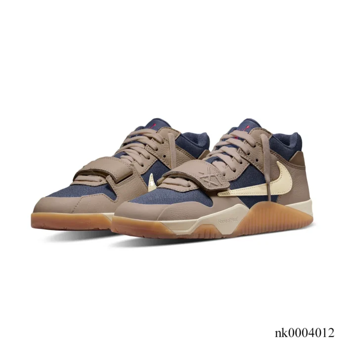 Travis Scott x Jumpman Jack Taupe Haze Shoes Sneakers – nk0004012 - Image 2