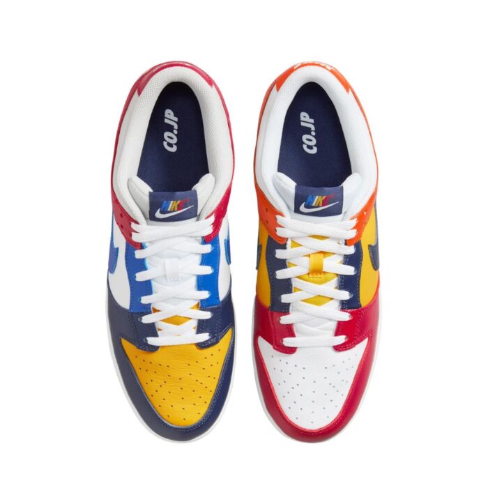 NIKE DUNK LOW CO JP WHAT THE MIDNIGHT NAVY AND VARSITY RED IB2051 400 - Image 4