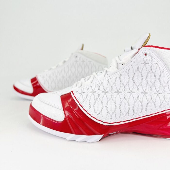 NIKE AIR JORDAN 23 OG WHITE VARSITY RED 318376 161 - Image 4