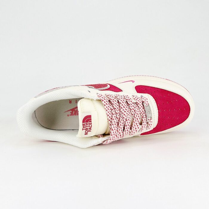 NIKE AIR FORCE 1 LOW X THE NORTH FACE RED BEIGE - Image 7