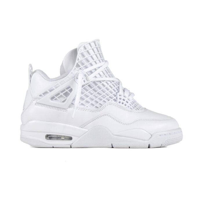 NIKE AIR JORDAN 4 NET WHITE PHANTOM METALLIC GOLD FN7251 107 - Image 2